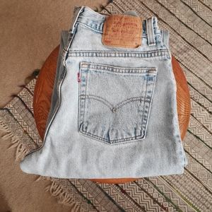 Early 90s Vintage Levi's 550 Mom Jeans 28*27